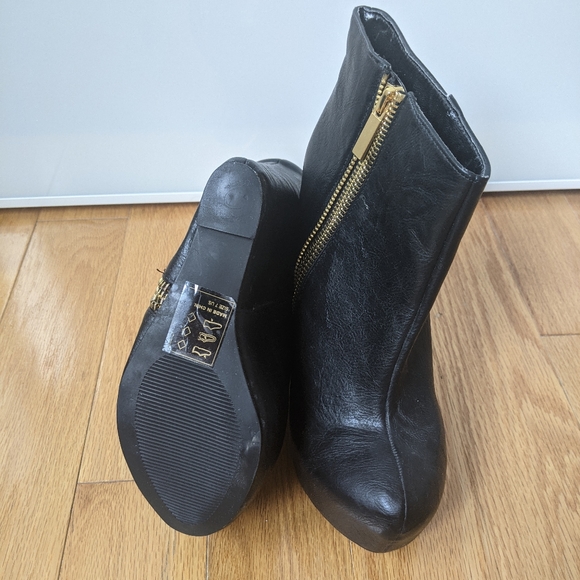 Black platform bottie - Picture 3 of 7